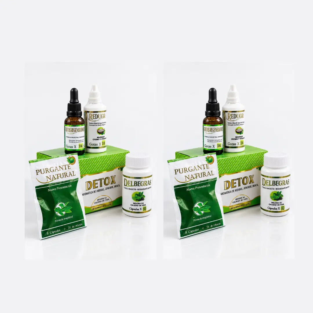 Kit reductor DETOX purgante DETOX