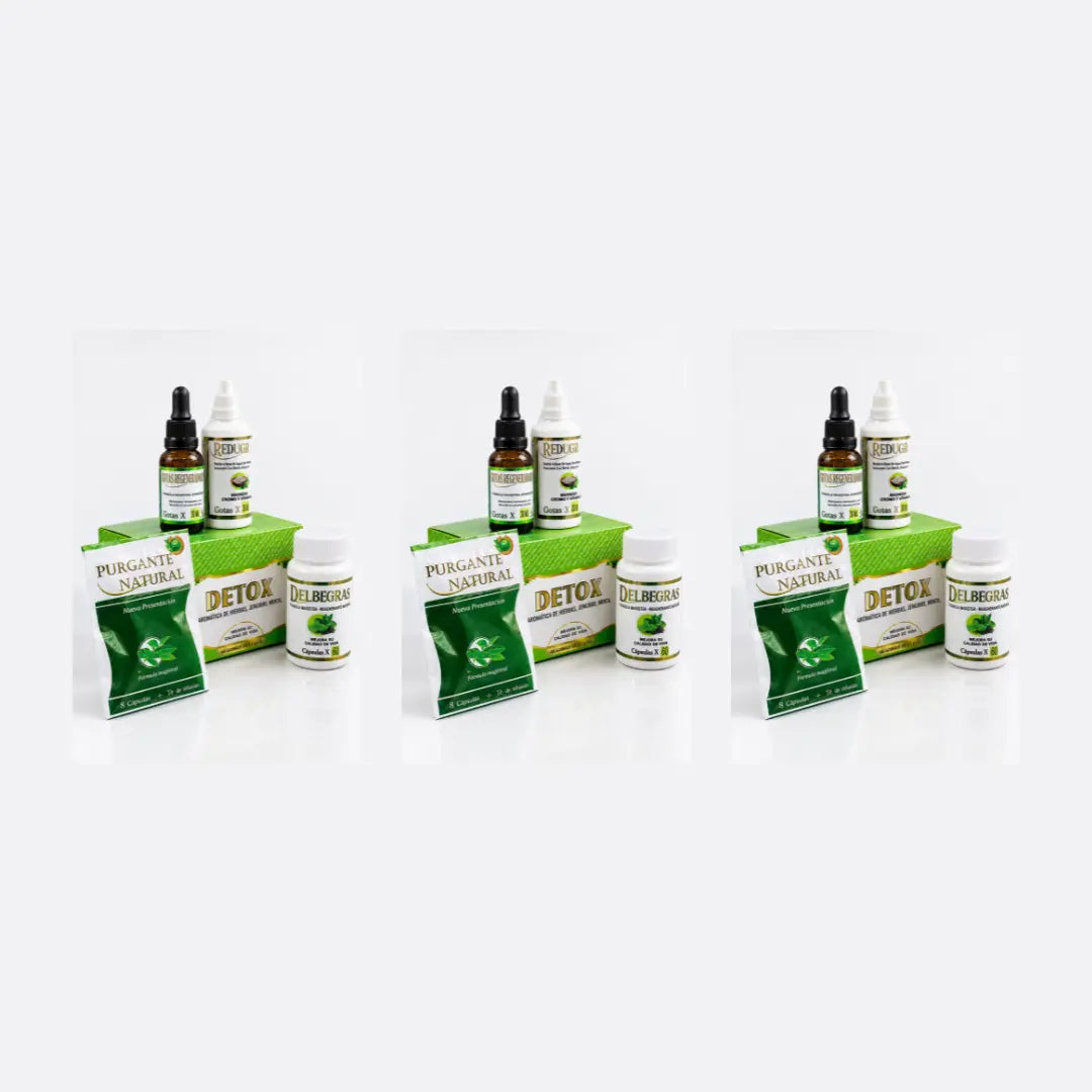 Kit reductor DETOX purgante DETOX